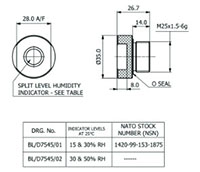 DHD7545 - Dimensional Drawing